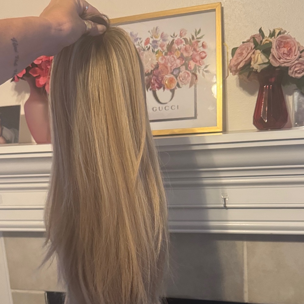 Madison Hair Collection 24" Silk Hair Topper 9"x9" Large Base NEW PICS ADDED - Picture 15 of 17